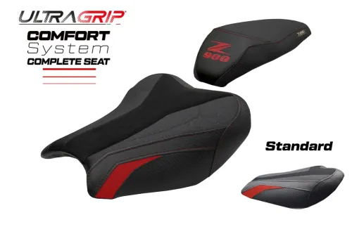 Komplette Sitzbank kompatibel - Kawasaki Z 900 2017-2024 - mod Liaka Ultragrip Comfort - Standard