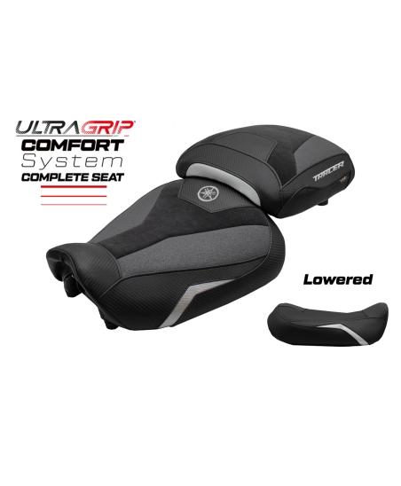 Complete seat compatible - Yamaha Tracer 9 / 9 GT 2021-2024 - mod Naha Ultragrip Complete Comfort Seat - Lowered