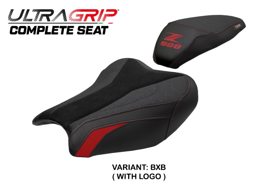 Komplette Sitzbank kompatibel - Kawasaki Z 900 2017-2024 - mod Liaka Ultragrip - Standard