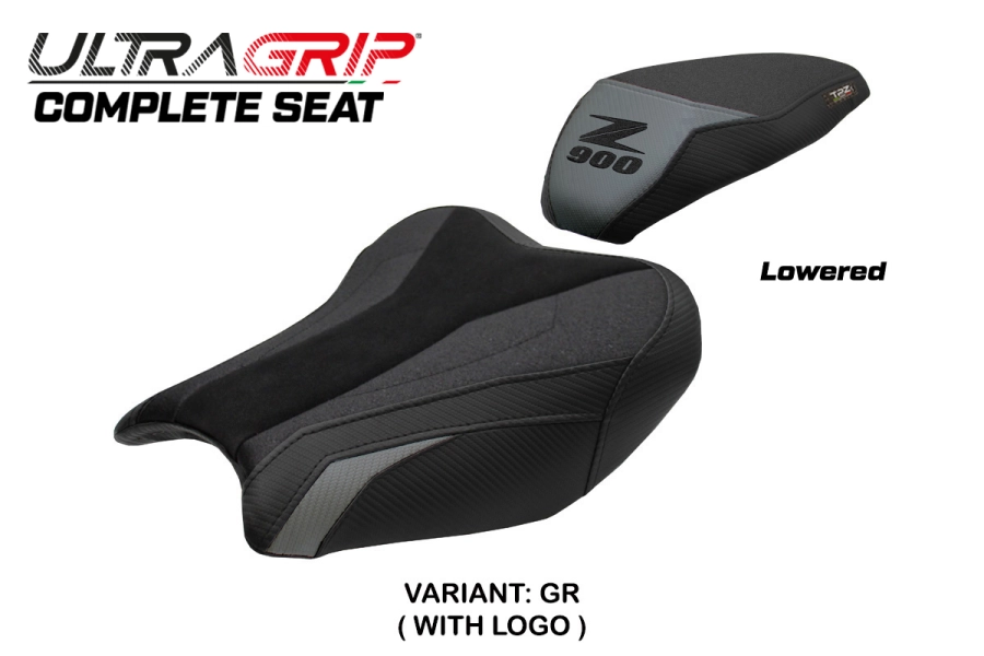 Sella completa compatibile - Kawasaki Z 900 2017-2024 - mod Liaka Ultragrip - Ribassata
