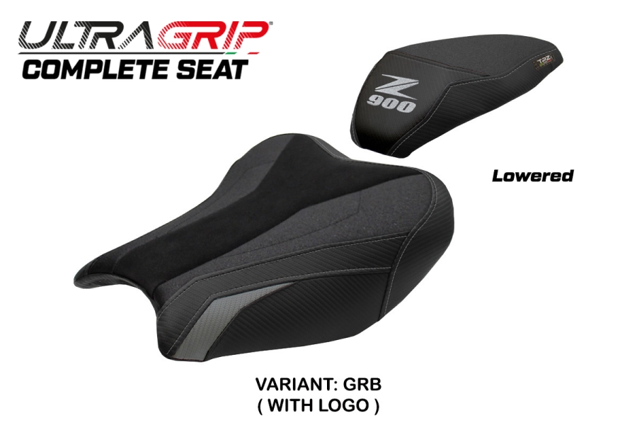 Sella completa compatibile - Kawasaki Z 900 2017-2024 - mod Liaka Ultragrip - Ribassata