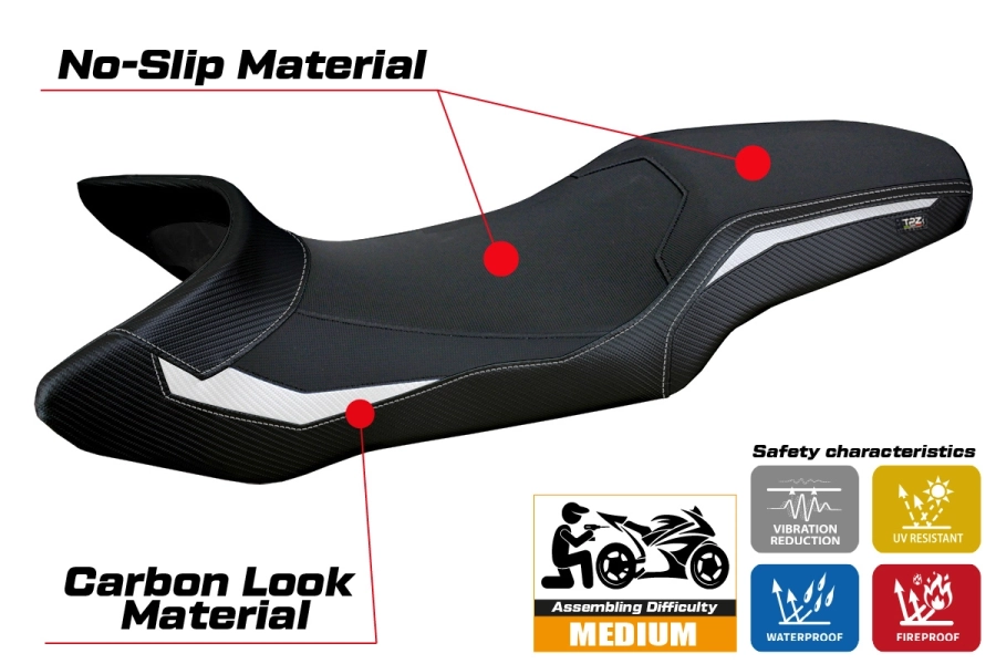 Sitzbezug kompatibel - KTM 1290 Super Adventure R 2021-2025 - mod Xitta