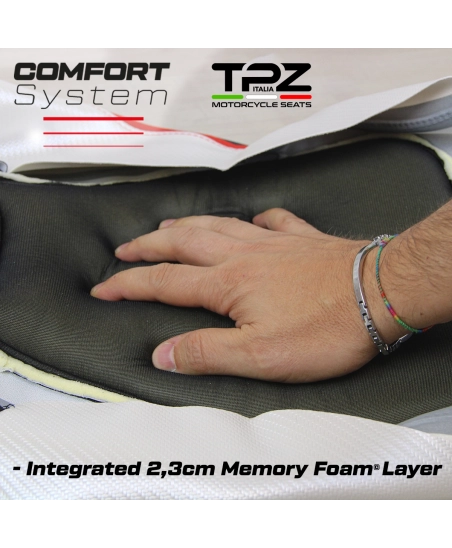 Sitzbezug kompatibel - KTM 1290 Super Adventure R 2021 - 2025 - mod Erice Comfort System