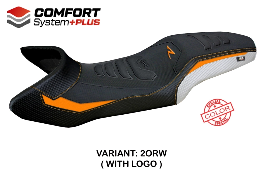 Funda de asiento compatible - KTM 1290 Super Adventure R 2021-2025 - mod Erice Comfort System Plus