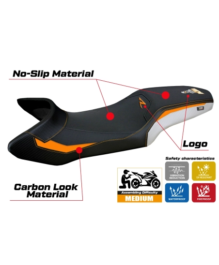 Seat cover compatible - KTM 1390 Super Adventure R 2025-2026 - mod Steyr