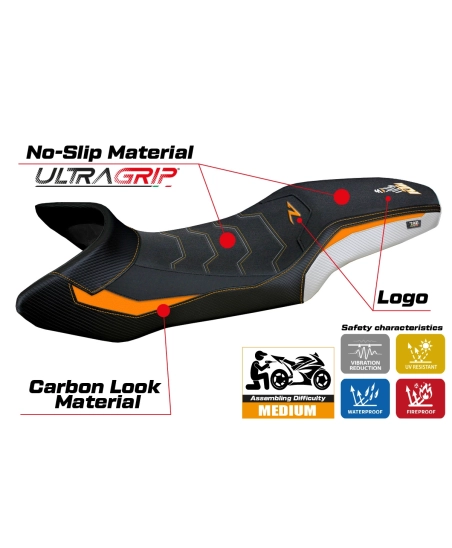 Seat cover compatible - KTM 1390 Super Adventure R  Steyr 2025-2026 - mod Steyr Ultragrip
