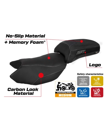 Sitzbezug kompatibel - QJ Motor SRT 700 / 700 X 2024-2025 - mod Heze Comfort System