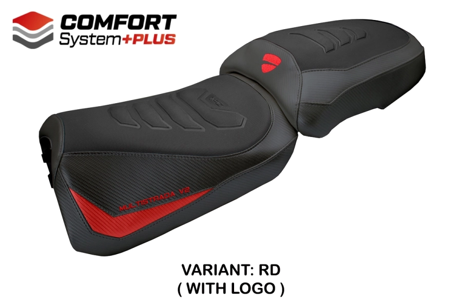 Funda de asiento compatible - Ducati Multistrada V2 2025-2026 - mod Aura Comfort System Plus