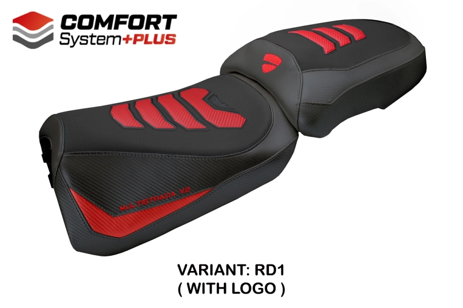Rivestimento sella compatibile - Ducati Multistrada V2 2025-2026 - mod Aura Comfort System Plus