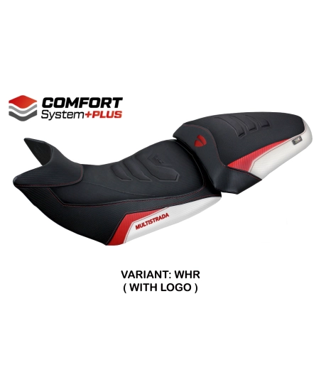 Housse de selle compatible - Ducati Multistrada 1200 / 1260  2015-2020 - mod Jazan Comfort System Plus