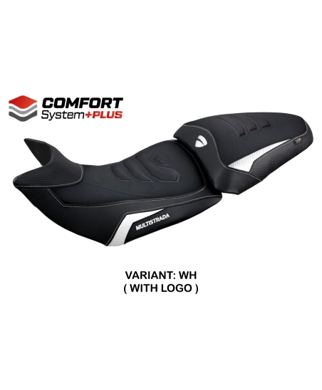 Funda de asiento compatible - Ducati Multistrada 1200 / 1260  2015-2020 - mod Jazan Comfort System Plus
