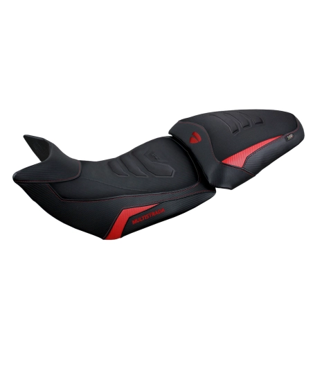 Housse de selle compatible - Ducati Multistrada 1200 / 1260  2015-2020 - mod Jazan Comfort System Plus
