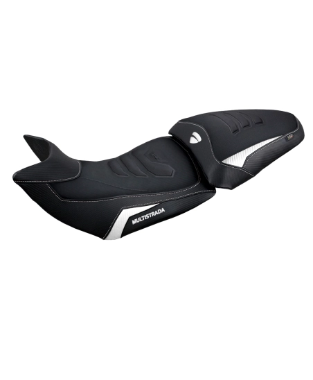 Housse de selle compatible - Ducati Multistrada 1200 / 1260  2015-2020 - mod Jazan Comfort System Plus