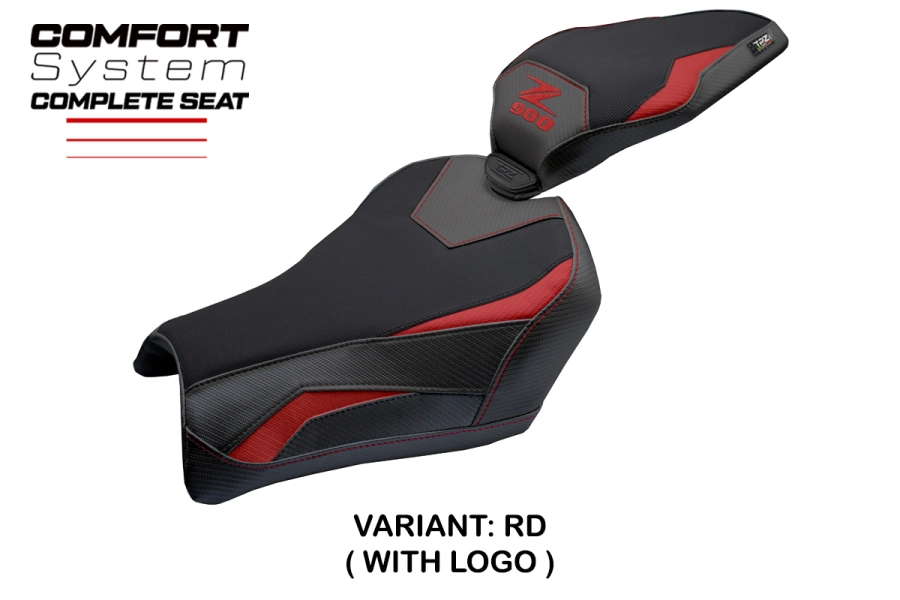 Asiento completo compatible - Kawasaki Z 900 2025-2026 - mod Kimiko Comfort System - Standard