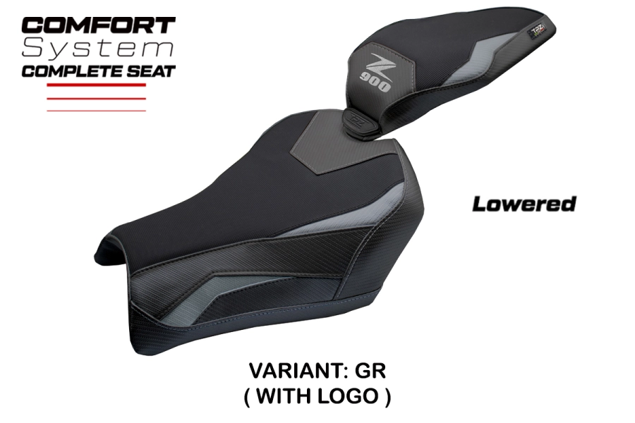 Complete seat compatible - Kawasaki Z 900 2025-2026 - mod Kimiko Comfort System - Lowered
