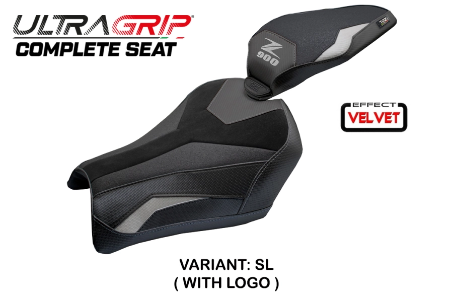 Komplette Sitzbank kompatibel - Kawasaki Z 900 2025-2026 - mod Kimiko Ultragrip Velvet - Standard