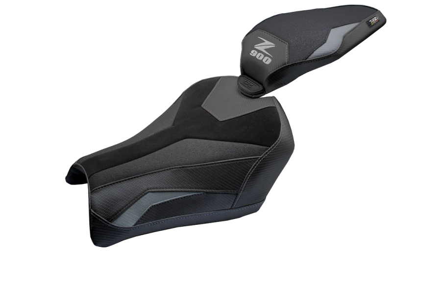 Asiento completo compatible - Kawasaki Z 900 2025-2026 - mod Kimiko Ultragrip Velvet - Standard