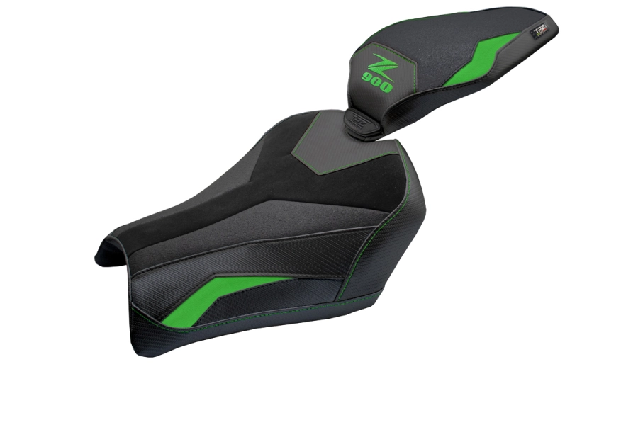 Komplette Sitzbank kompatibel - Kawasaki Z 900 2025-2026 - mod Kimiko Ultragrip Velvet - Gesenkt