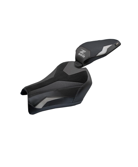 Komplette Sitzbank kompatibel - Kawasaki Z 900 2025-2026 - mod Kimiko Ultragrip Velvet - Gesenkt
