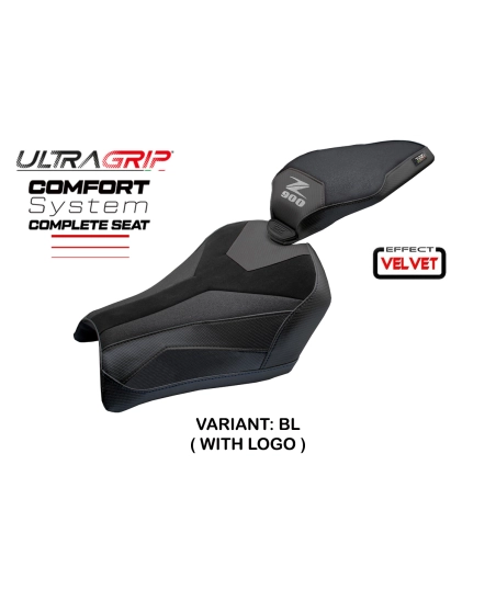 Komplette Sitzbank kompatibel - Kawasaki Z 900 2025-2026 - mod Kimiko Ultragrip Velvet Comfort System - Standard