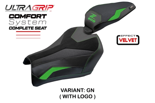 Sella completa compatibile - Kawasaki Z 900 2025-2026 - mod Kimiko Ultragrip Velvet Comfort System - Standard 2