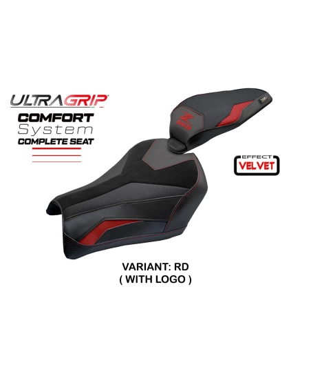 Selle complète compatible - Kawasaki Z 900 2025-2026 - mod Kimiko Ultragrip Velvet Comfort System - Standard