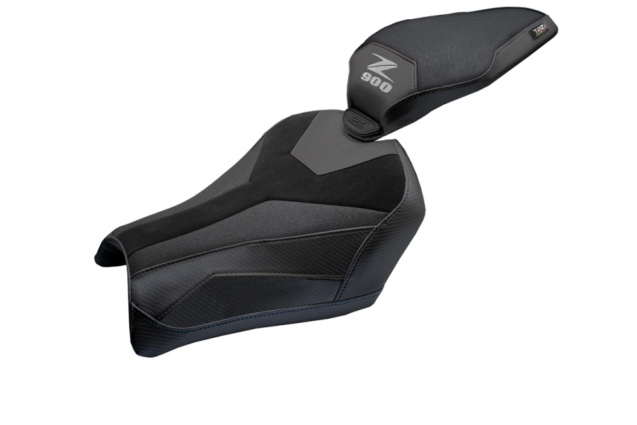 Complete seat compatible - Kawasaki Z 900 2025-2026 - mod Kimiko Ultragrip Velvet Comfort System - Lowered