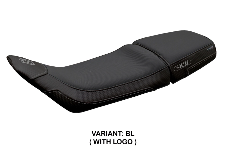 Funda de asiento compatible - Husqvarna Svartpilen 401 2020-2023 - mod Erlau