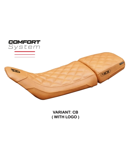Housse de selle compatible - Husqvarna Svartpilen 401 2020-2023 - mod Erlau Vintage Comfort System