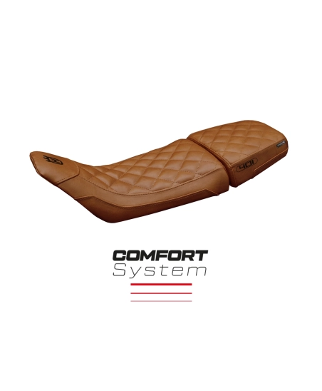 Housse de selle compatible - Husqvarna Svartpilen 401 2020-2023 - mod Erlau Vintage Comfort System