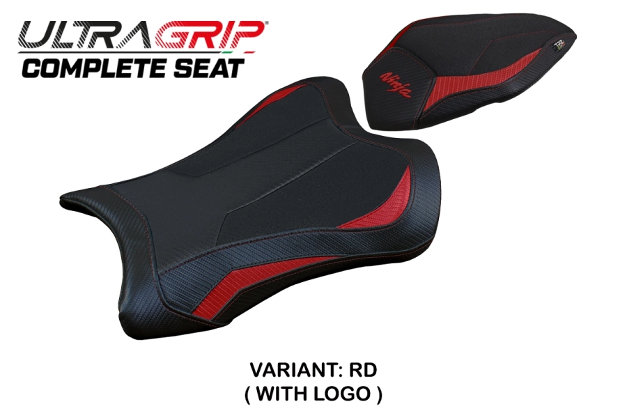 Sella completa compatibile - Kawasaki Ninja ZX 10 R 2021-2026 - mod Gohan Ultragrip