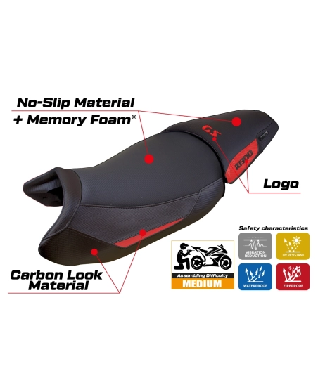 Sitzbezug kompatibel - BMW R 1300 GS 2023-2026 - mod Koln Comfort System