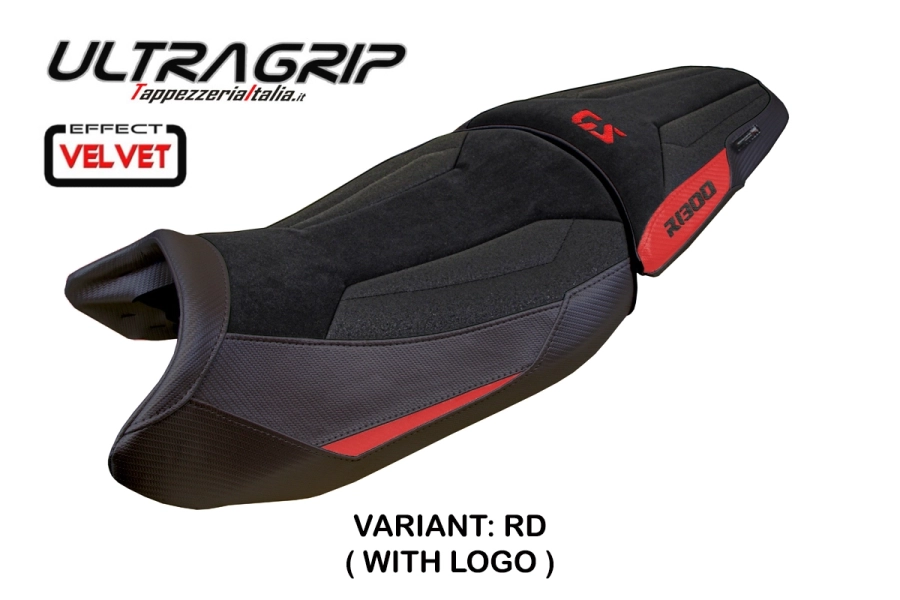 Funda de asiento compatible - BMW R 1300 GS 2023-2026 - mod Koln Velvet Ultragrip