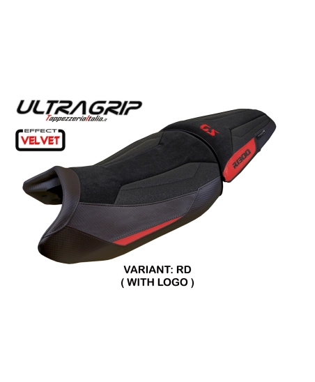 Funda de asiento compatible - BMW R 1300 GS 2023-2026 - mod Koln Velvet Ultragrip
