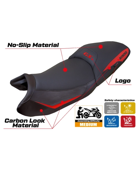 Sitzbezug kompatibel - BMW R 1300 GS 2023-2026 - mod Ahus