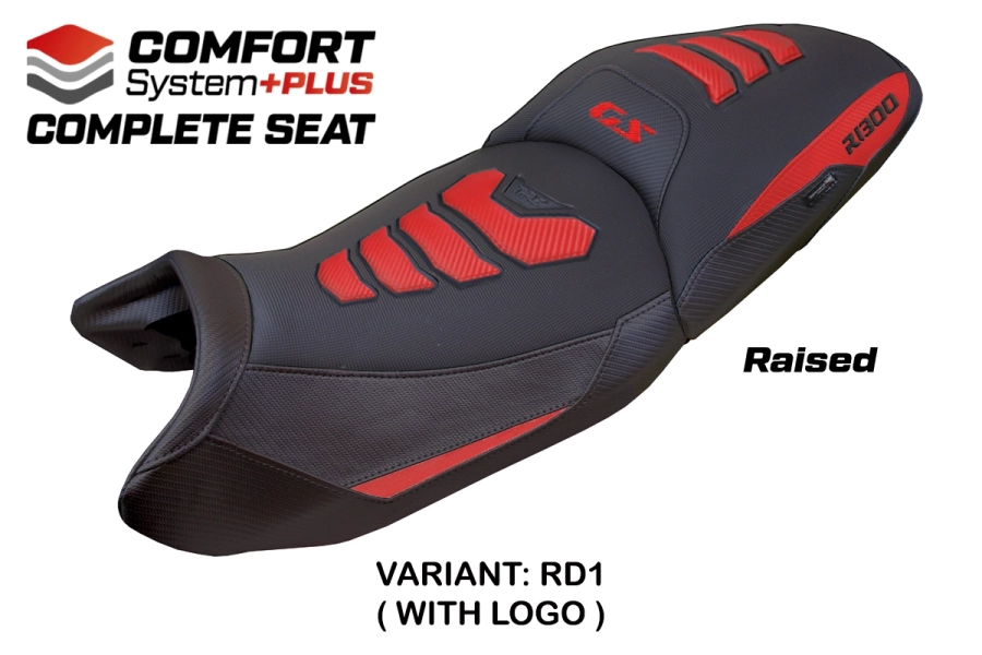 Komplette Sitzbank kompatibel - BMW R 1300 GS 2023-2026 - mod Dorfen Complete Comfort System Plus - Erhöht