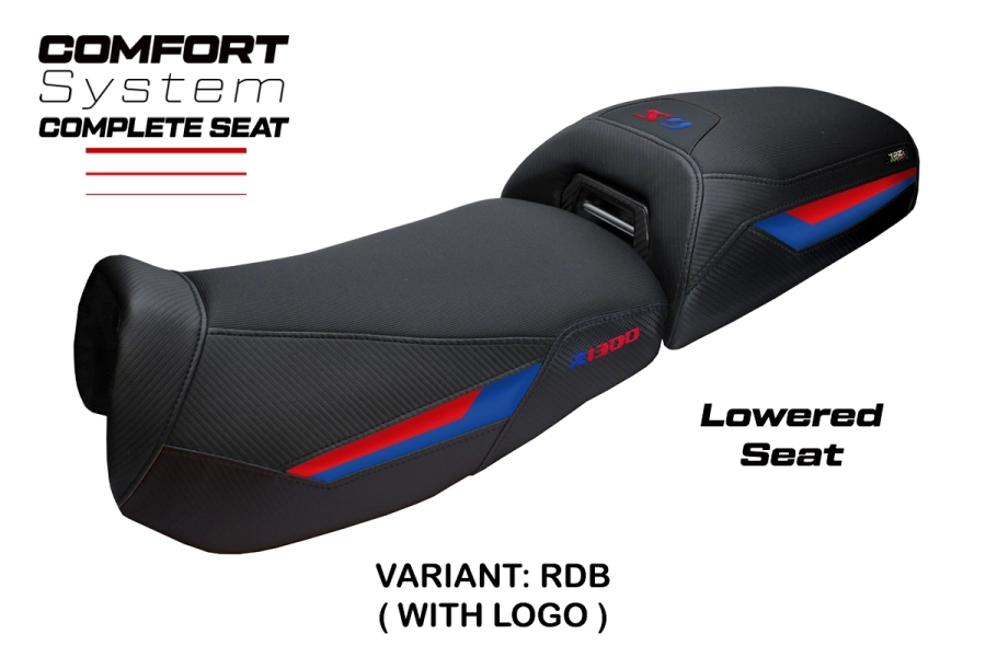 Komplette Sitzbank kompatibel - BMW R 1300 GS Adventure 2024-2026 - mod Aalen Comfort System - Gesenkt