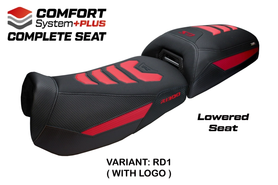 Komplette Sitzbank kompatibel - BMW R 1300 GS Adventure 2024-2026 - mod Aalen Comfort System Plus - Gesenkt