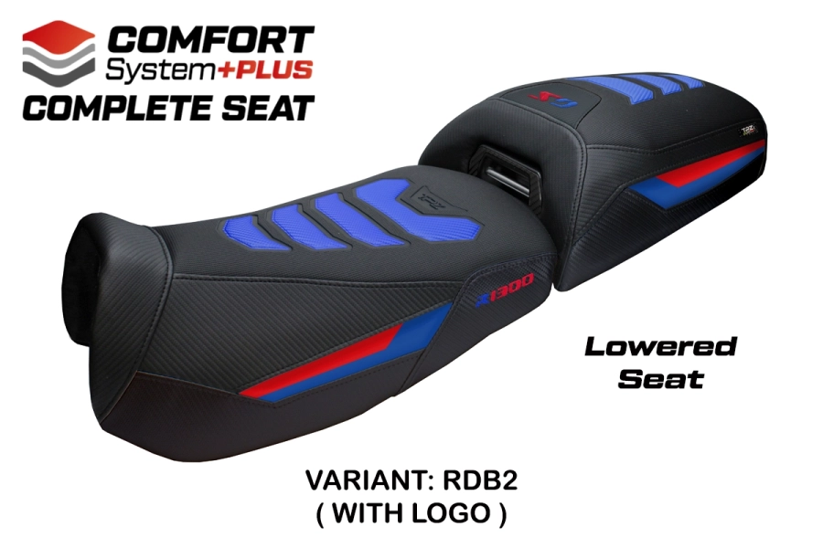 Komplette Sitzbank kompatibel - BMW R 1300 GS Adventure 2024-2026 - mod Aalen Comfort System Plus - Gesenkt