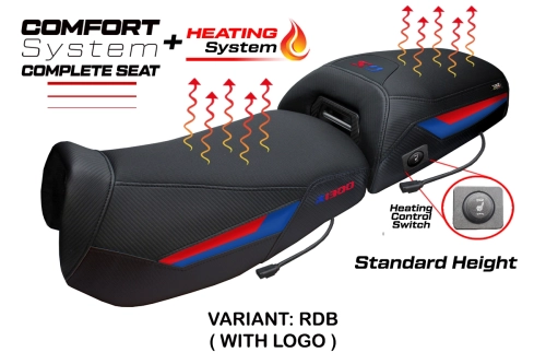 Sella completa compatibile - BMW R 1300 GS Adventure 2024-2026 - mod Aalen Heating Comfort System 2