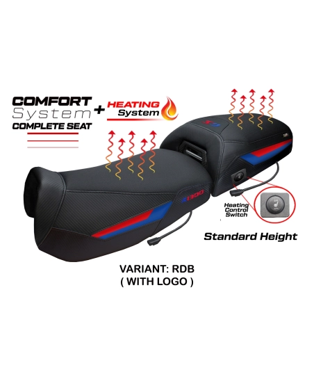 Sella completa compatibile - BMW R 1300 GS Adventure 2024-2026 - mod Aalen Heating Comfort System