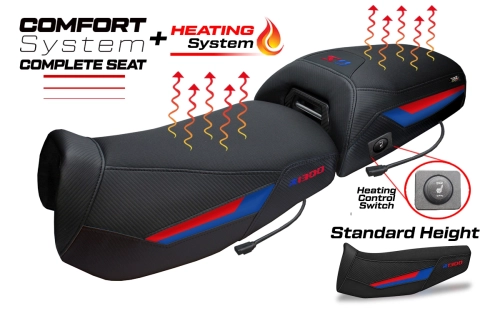 Sella completa compatibile - BMW R 1300 GS Adventure 2024-2026 - mod Aalen Heating Comfort System
