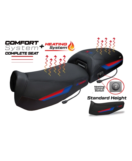 Komplette Sitzbank kompatibel - BMW R 1300 GS Adventure 2024-2026 - mod Aalen Heating Comfort System
