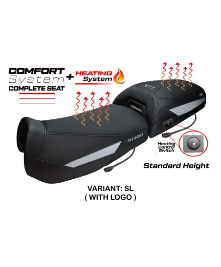 Sella completa compatibile - BMW R 1300 GS Adventure 2024-2026 - mod Aalen Heating Comfort System