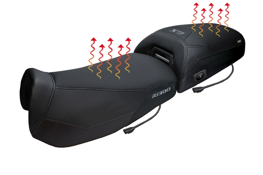 Komplette Sitzbank kompatibel - BMW R 1300 GS Adventure 2024-2026 - mod Aalen Heating Comfort System