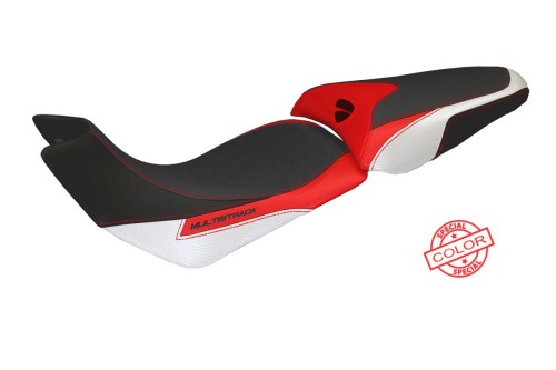 Funda de asiento compatible con Ducati Multistrada 1200 (12-14) modelo Trinacria special color