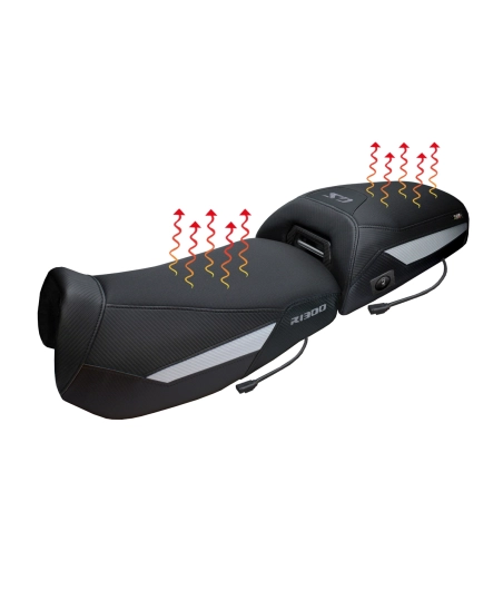 Komplette Sitzbank kompatibel - BMW R 1300 GS Adventure 2024-2026 - mod Aalen Heating Comfort System - Gesenkt