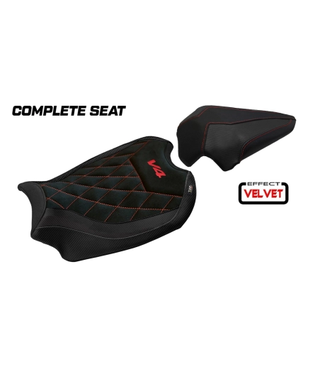 Komplette Sitzbank kompatibel - Ducati Panigale V4 2018-2024 - mod Gorizia Standard Seat