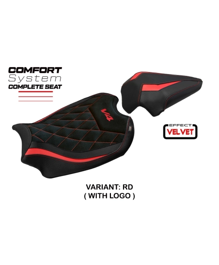Complete seat compatible - Ducati Panigale V4 2018-2024 - mod Gorizia Comfort System