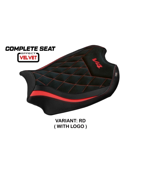 Asiento completo compatible - Ducati Panigale V4 2018-2024 - mod Gorizia Standard Seat